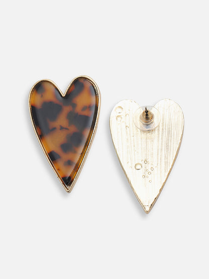 GOLD PLATED PARTY DESIGNER STUD FOR WOMEN