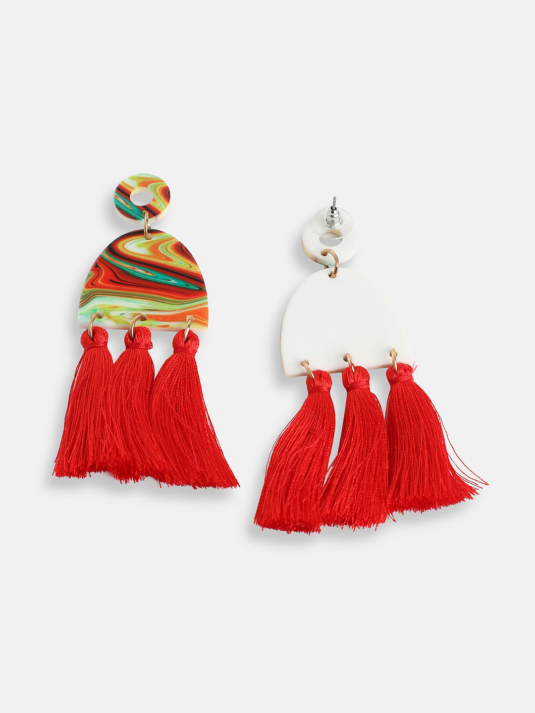 GOLD PLATED PARTY DESIGNER DROP EARRING FOR WOMEN