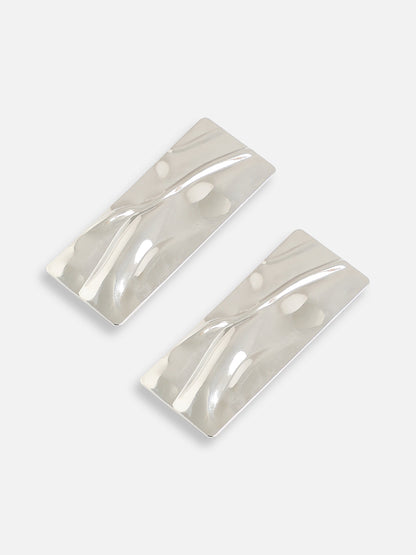 SILVER PLATED PARTY DESIGNER DROP EARRING FOR WOMEN