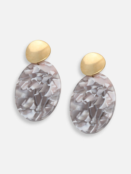 GOLD PLATED PARTY DESIGNER DROP EARRING FOR WOMEN