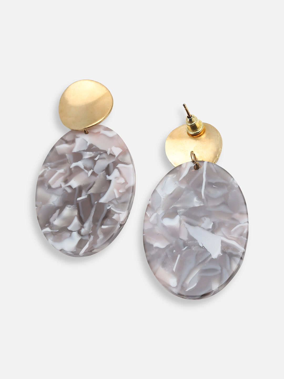 GOLD PLATED PARTY DESIGNER DROP EARRING FOR WOMEN