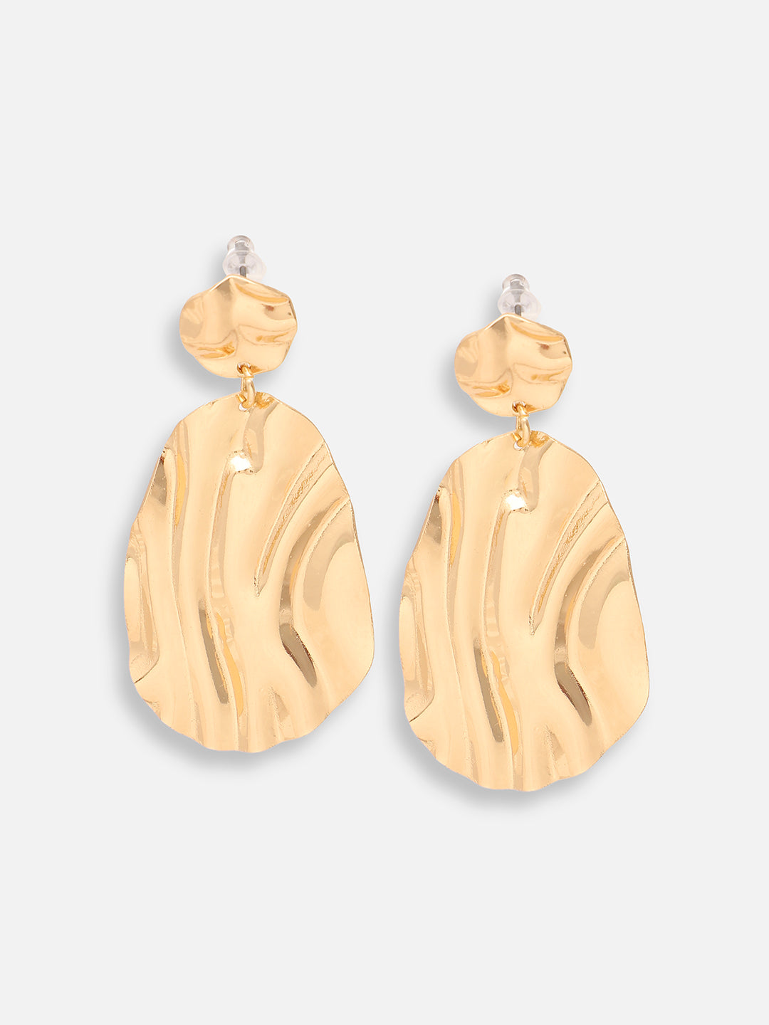 GOLD PLATED PARTY DESIGNER DROP EARRING FOR WOMEN