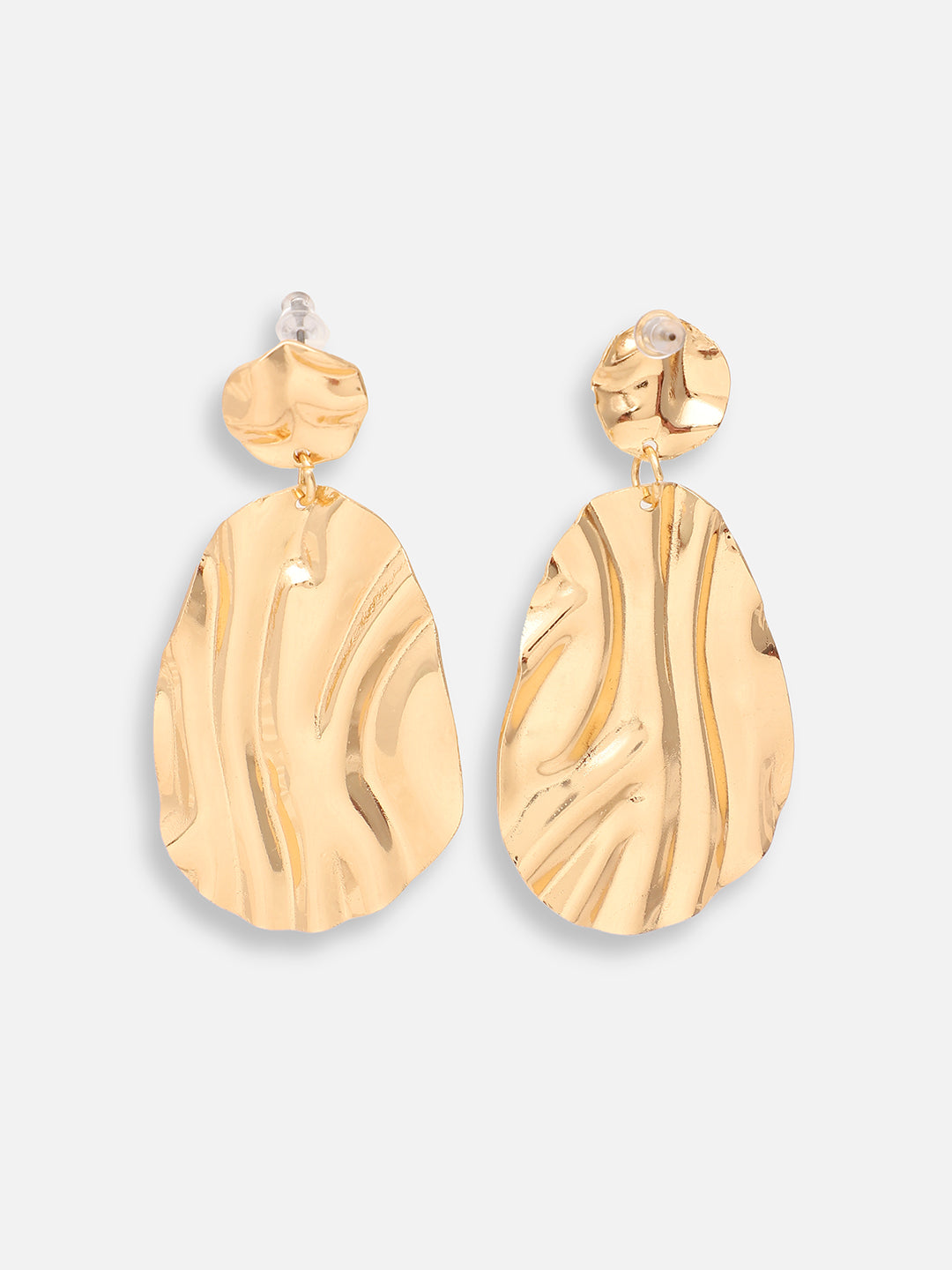 GOLD PLATED PARTY DESIGNER DROP EARRING FOR WOMEN