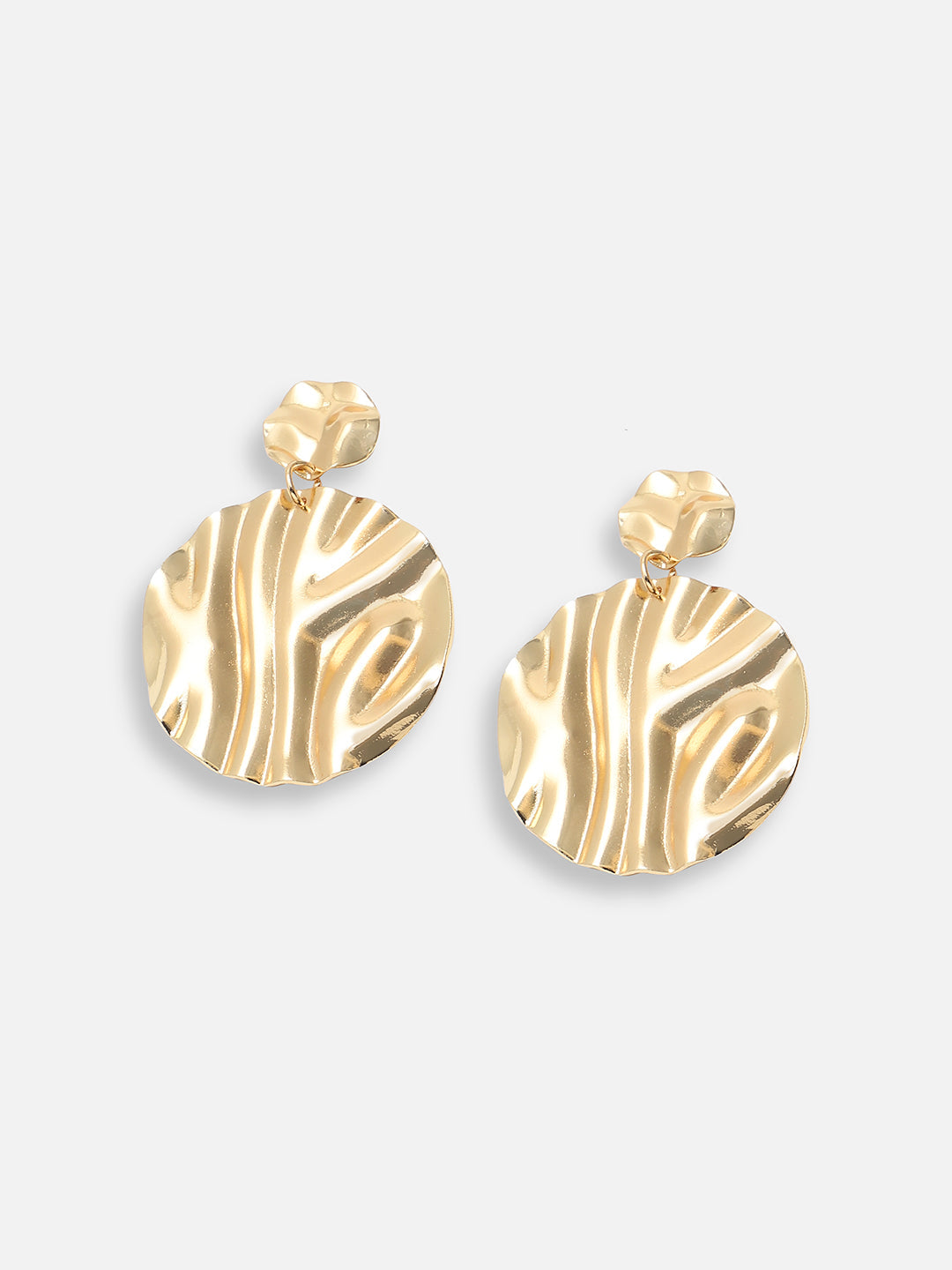 GOLD PLATED PARTY DESIGNER DROP EARRING FOR WOMEN