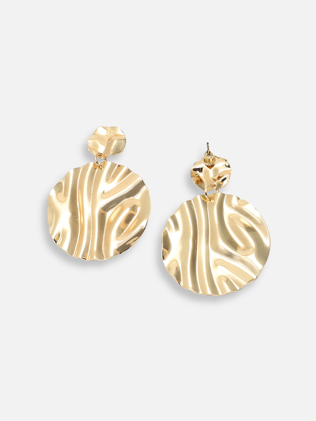 GOLD PLATED PARTY DESIGNER DROP EARRING FOR WOMEN