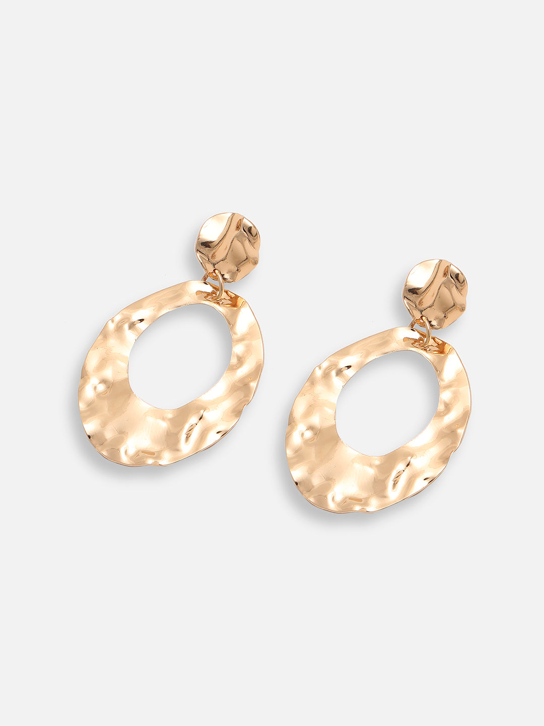 GOLD PLATED PARTY DESIGNER DROP EARRING FOR WOMEN