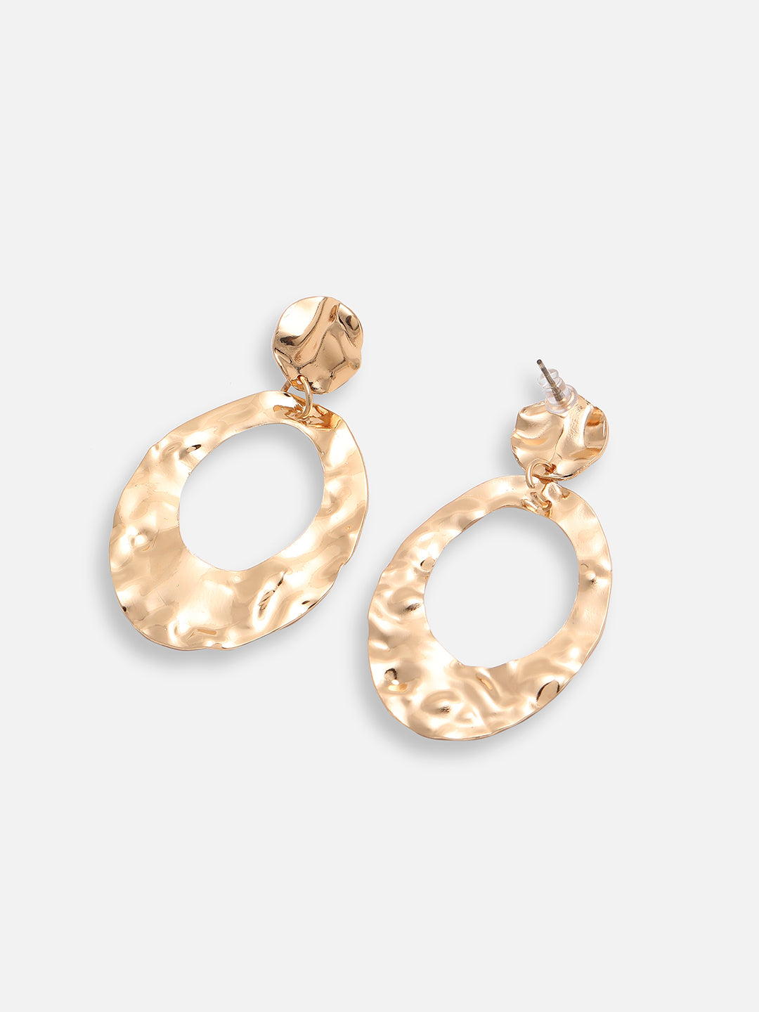 GOLD PLATED PARTY DESIGNER DROP EARRING FOR WOMEN