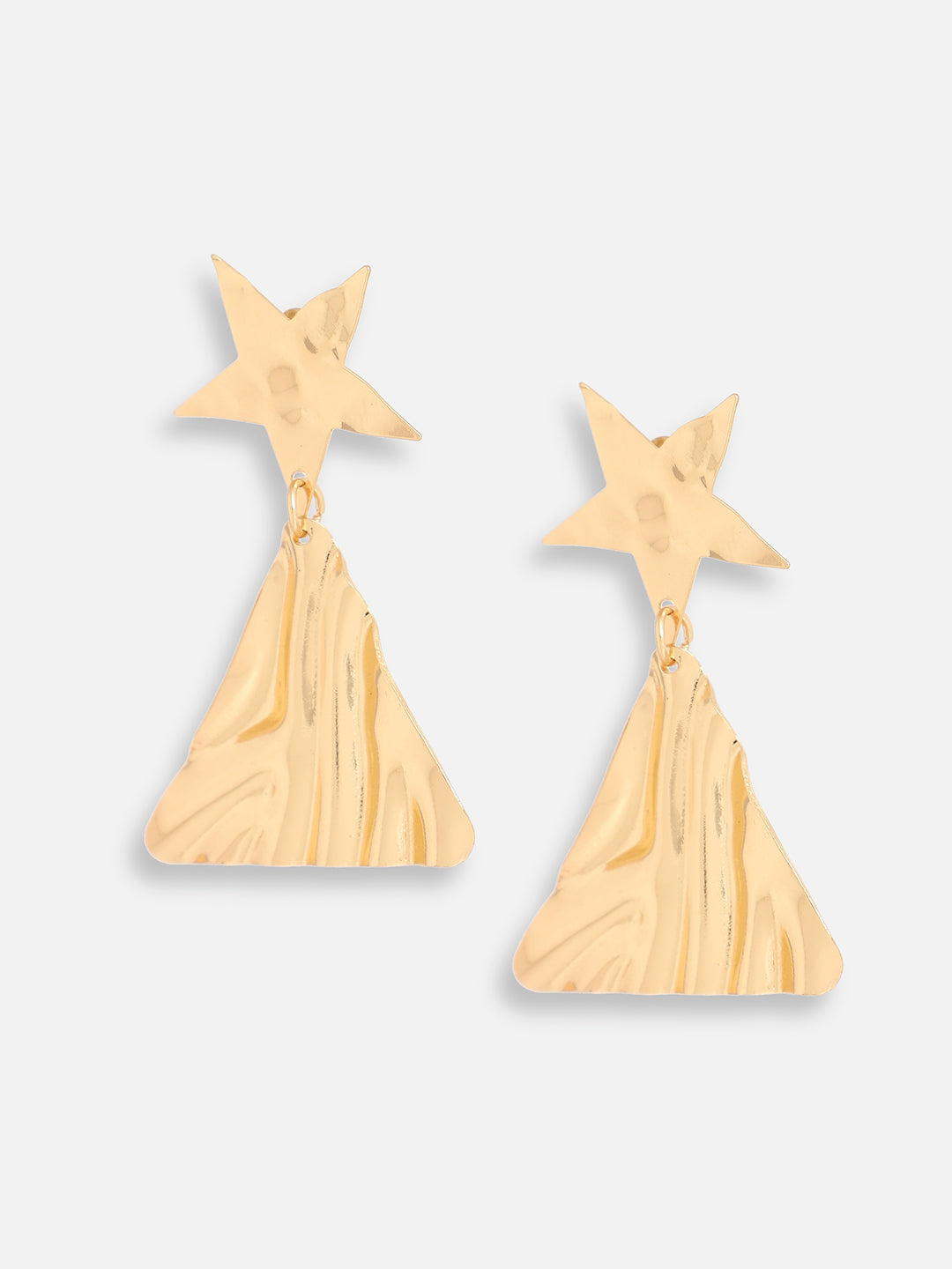 GOLD PLATED PARTY DESIGNER DROP EARRING FOR WOMEN