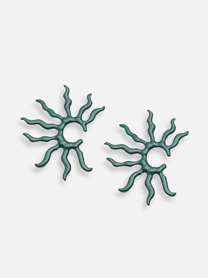 Gold Plated Party Designer Stud For Women