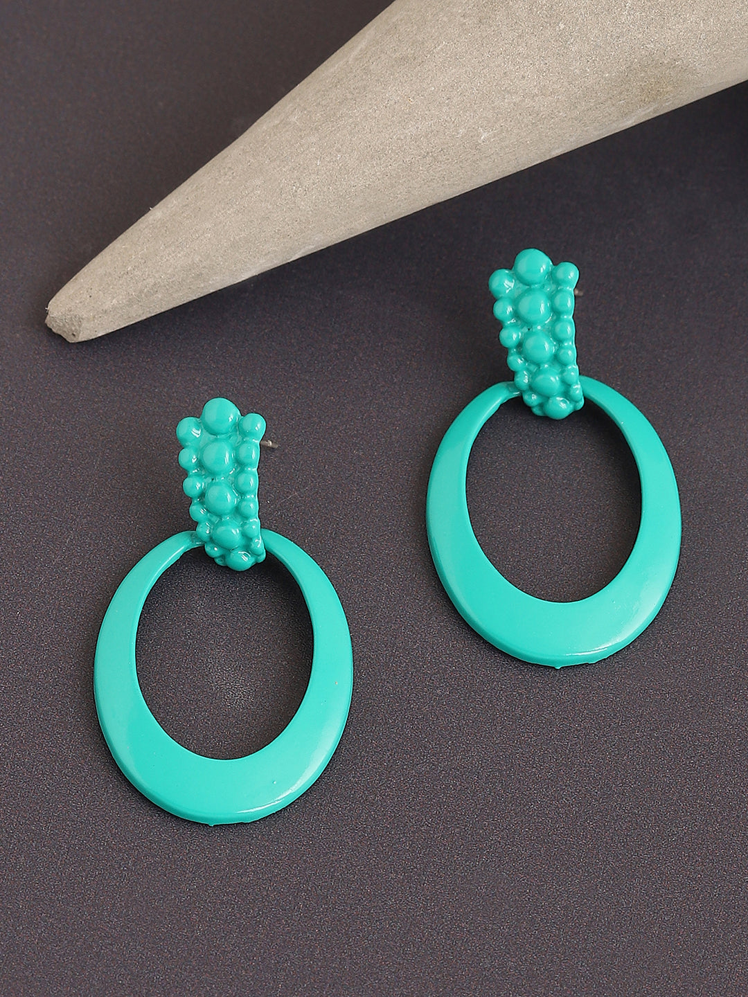 GOLD PLATED PARTY DESIGNER DROP EARRING FOR WOMEN