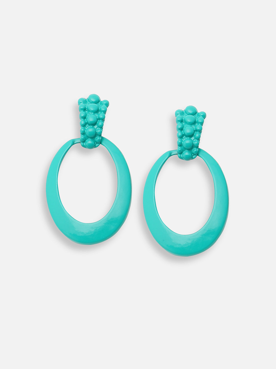 GOLD PLATED PARTY DESIGNER DROP EARRING FOR WOMEN