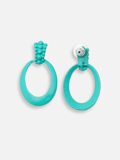 GOLD PLATED PARTY DESIGNER DROP EARRING FOR WOMEN