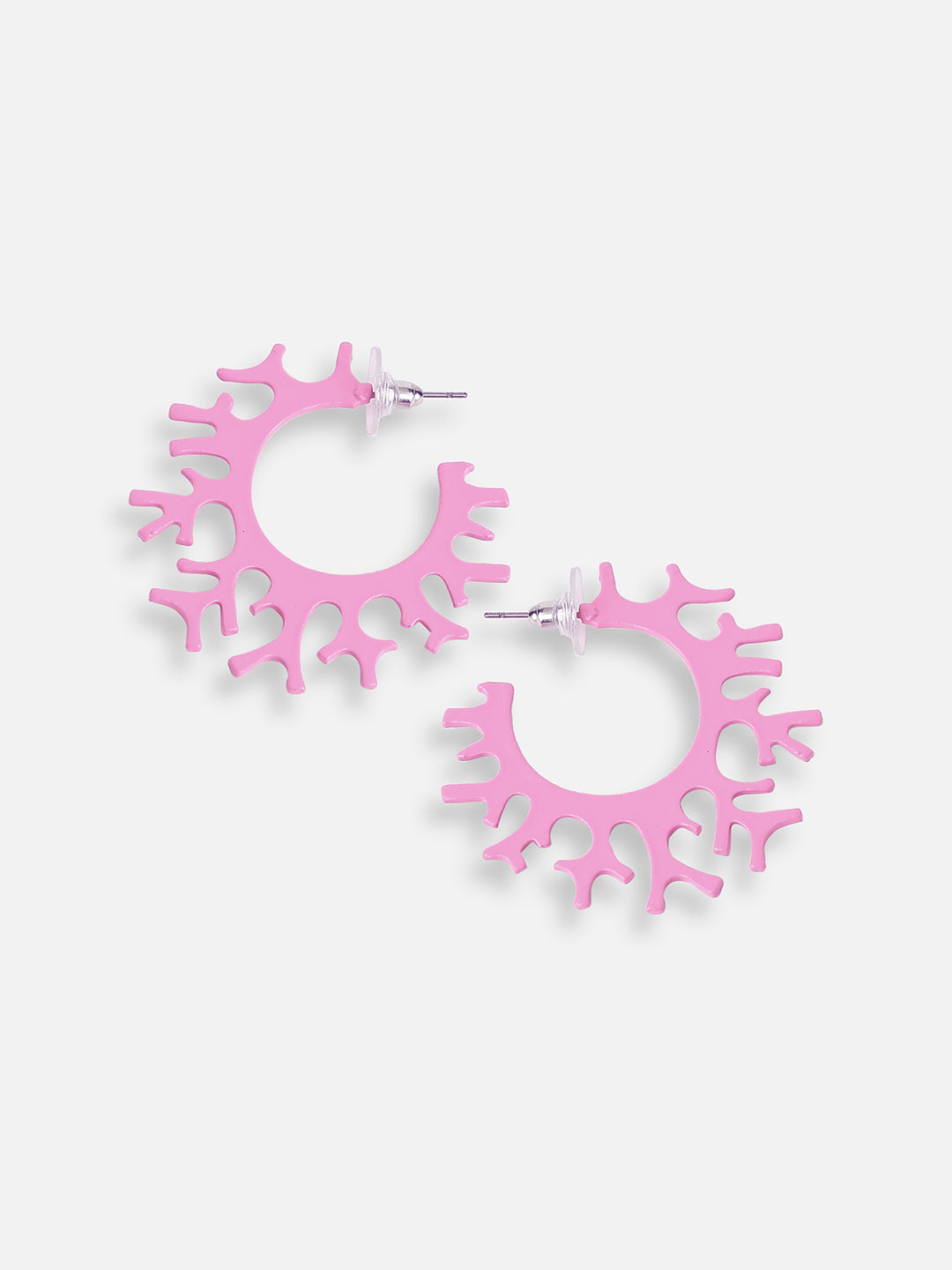 GOLD PLATED PARTY DESIGNER HOOP EARRING FOR WOMEN