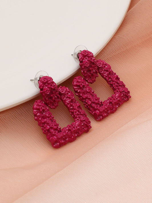 GOLD PLATED PARTY DESIGNER DROP EARRING FOR WOMEN