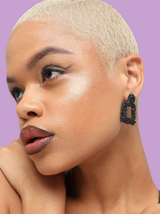 GOLD PLATED PARTY DESIGNER DROP EARRING FOR WOMEN