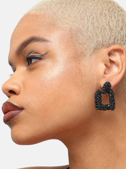 GOLD PLATED PARTY DESIGNER DROP EARRING FOR WOMEN