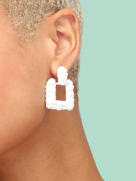 GOLD PLATED PARTY DESIGNER DROP EARRING FOR WOMEN