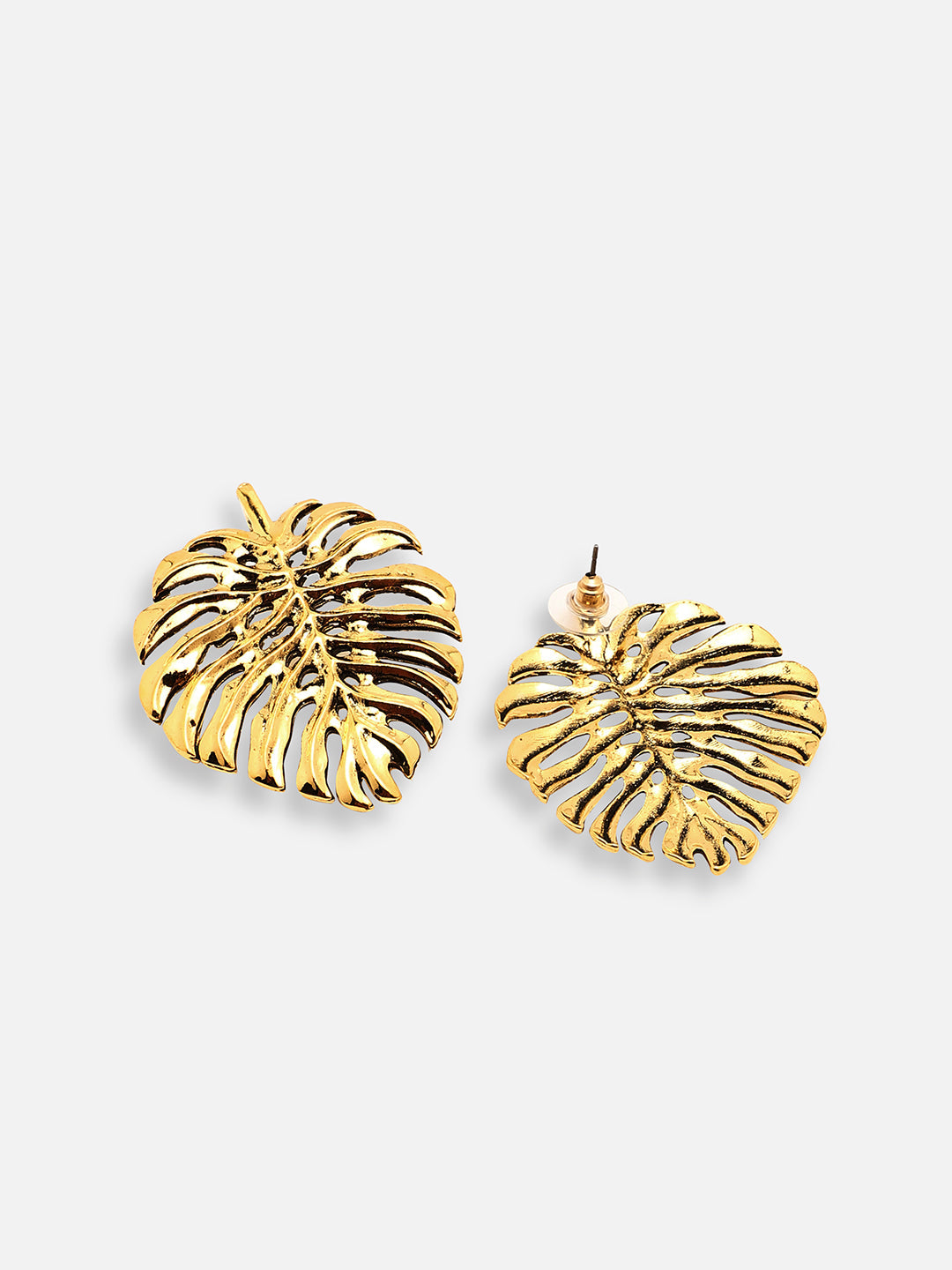 GOLD PLATED PARTY DESIGNER STUD FOR WOMEN
