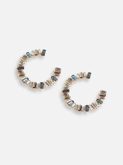Frozen Ocean Stud Earrings