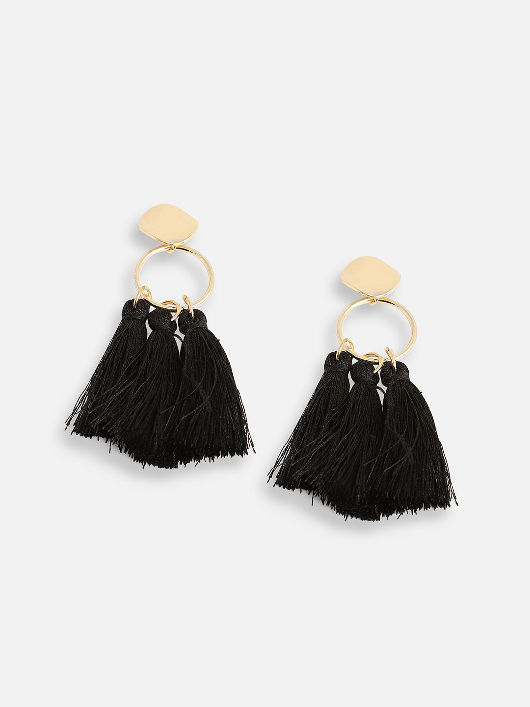 GOLD PLATED PARTY DESIGNER DROP EARRING FOR WOMEN