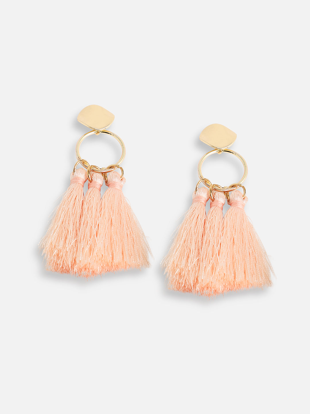 GOLD PLATED PARTY DESIGNER DROP EARRING FOR WOMEN