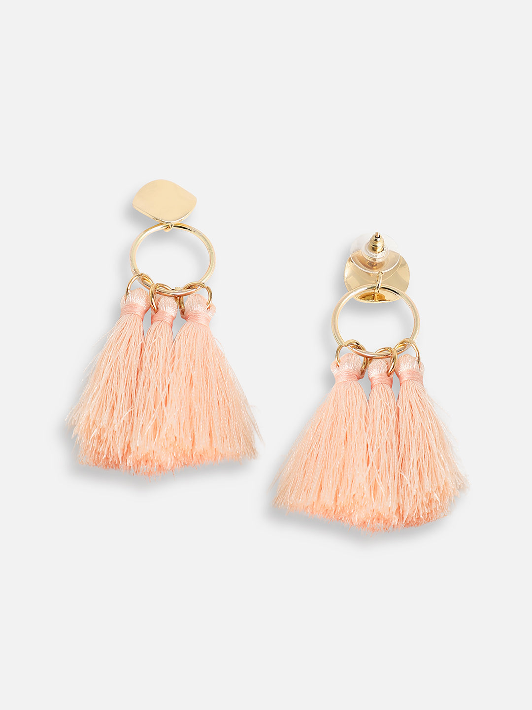 GOLD PLATED PARTY DESIGNER DROP EARRING FOR WOMEN