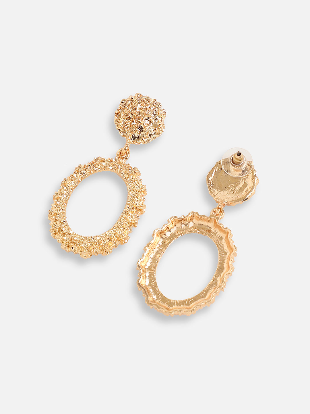 GOLD PLATED PARTY DESIGNER DROP EARRING FOR WOMEN