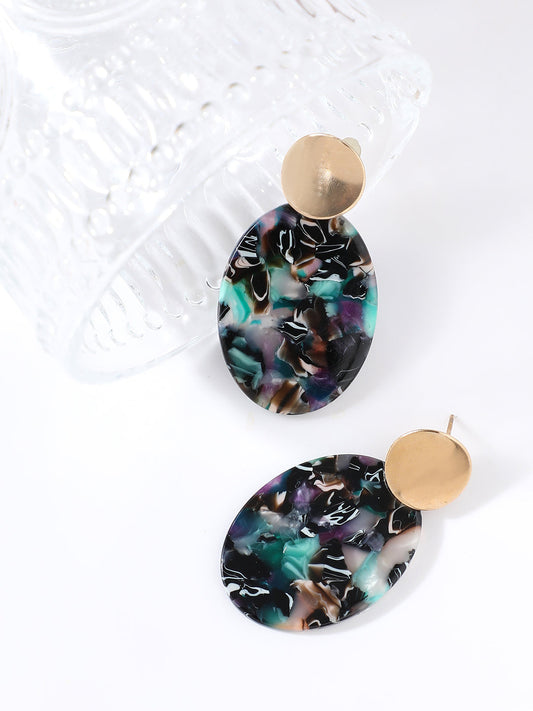 GOLD PLATED PARTY DESIGNER DROP EARRING FOR WOMEN