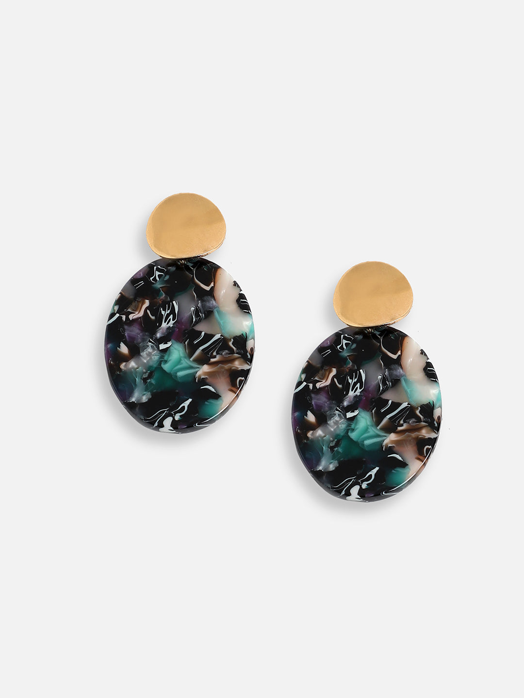 GOLD PLATED PARTY DESIGNER DROP EARRING FOR WOMEN