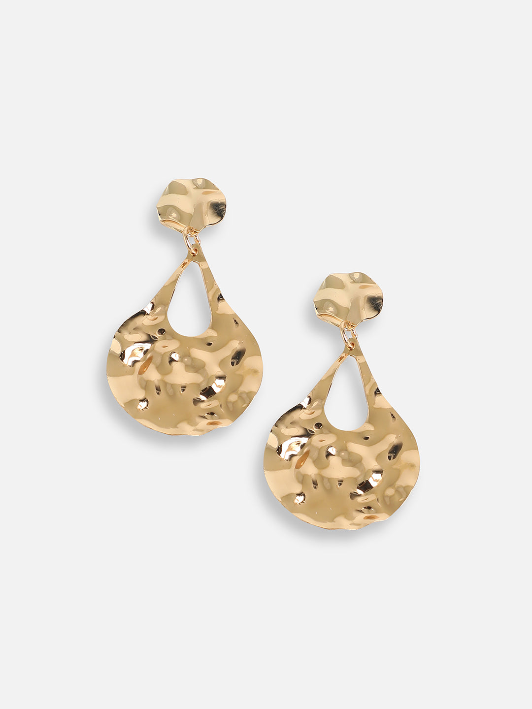 GOLD PLATED PARTY DESIGNER DROP EARRING FOR WOMEN