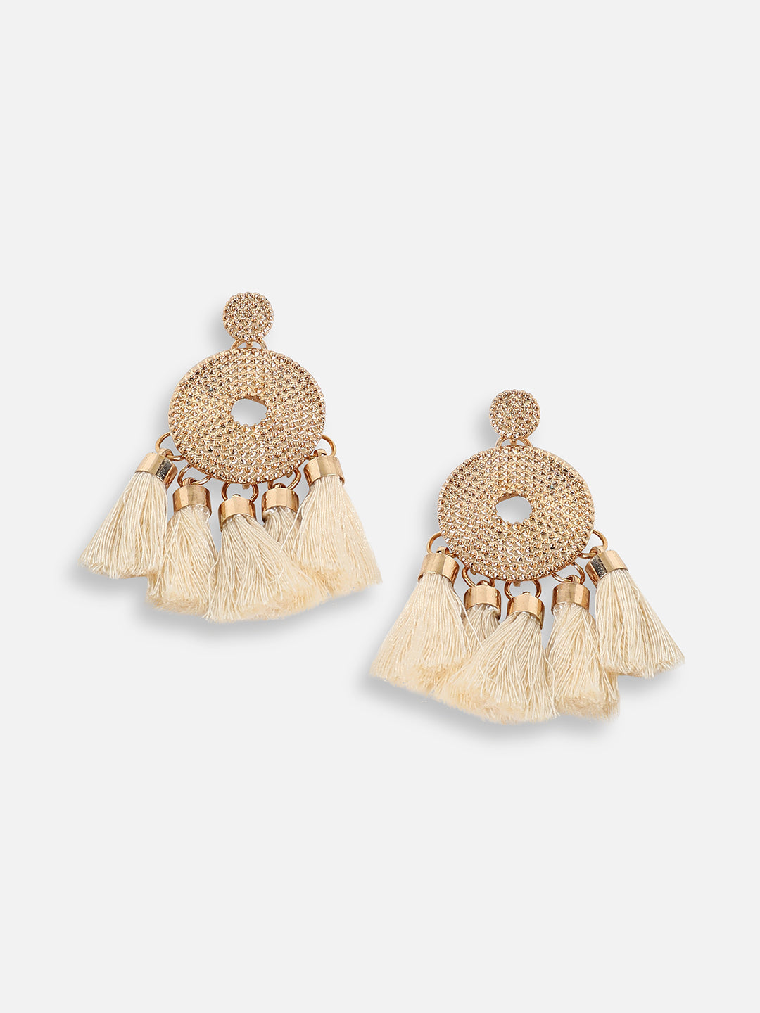 GOLD PLATED PARTY DESIGNER DROP EARRING FOR WOMEN