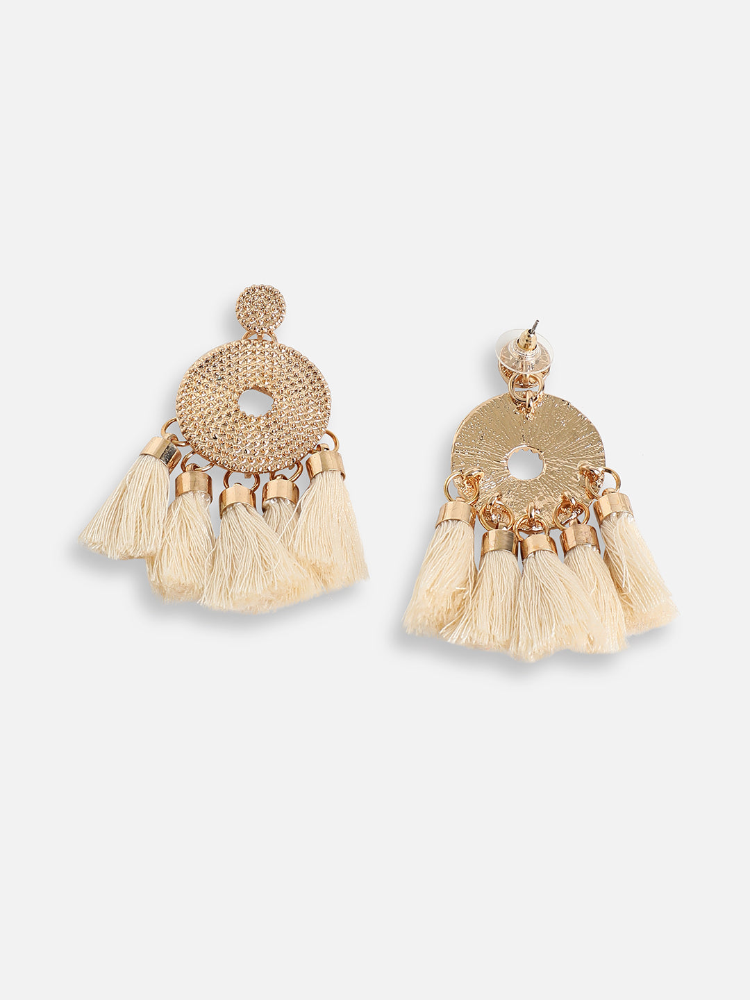 GOLD PLATED PARTY DESIGNER DROP EARRING FOR WOMEN