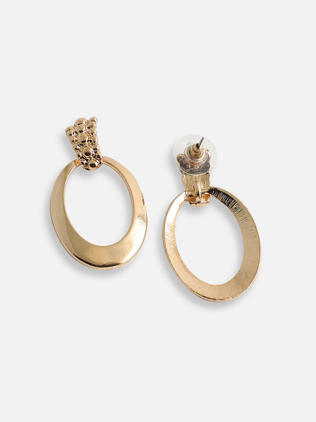 GOLD PLATED PARTY DESIGNER DROP EARRING FOR WOMEN