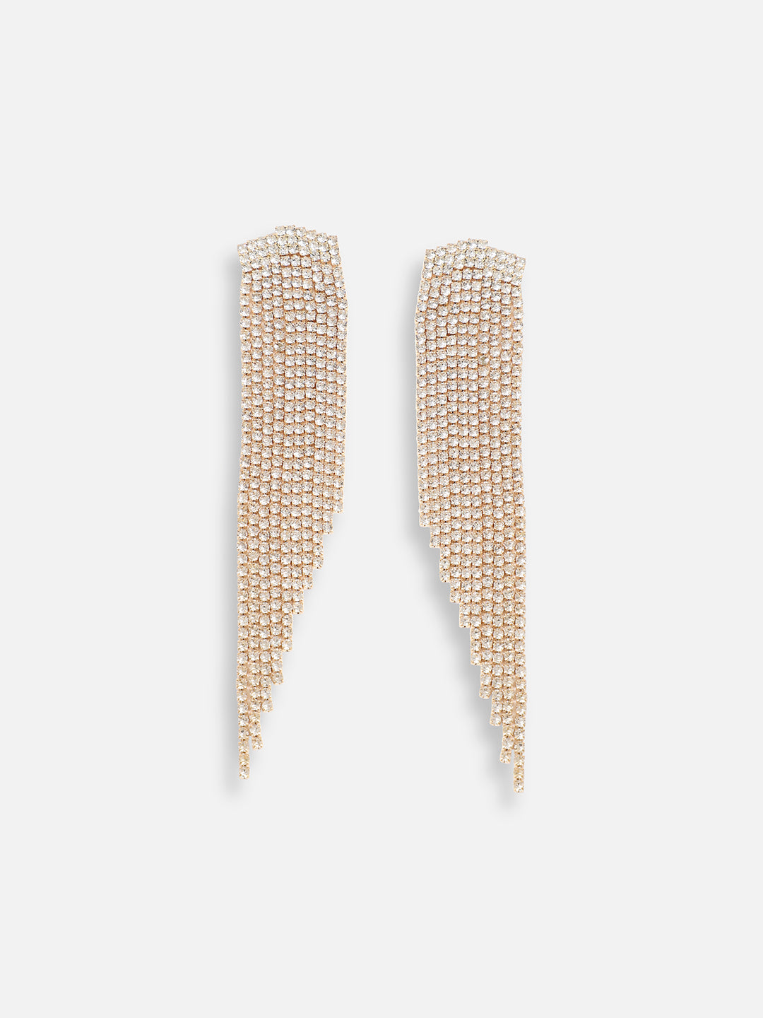 Silver Plated Designer Stone Party Drop Earring For Women