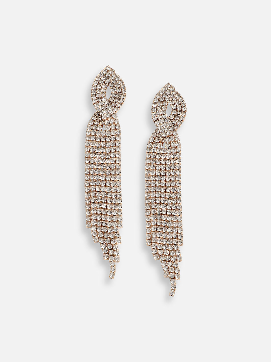 Silver Plated Designer Stone Party Drop Earring For Women