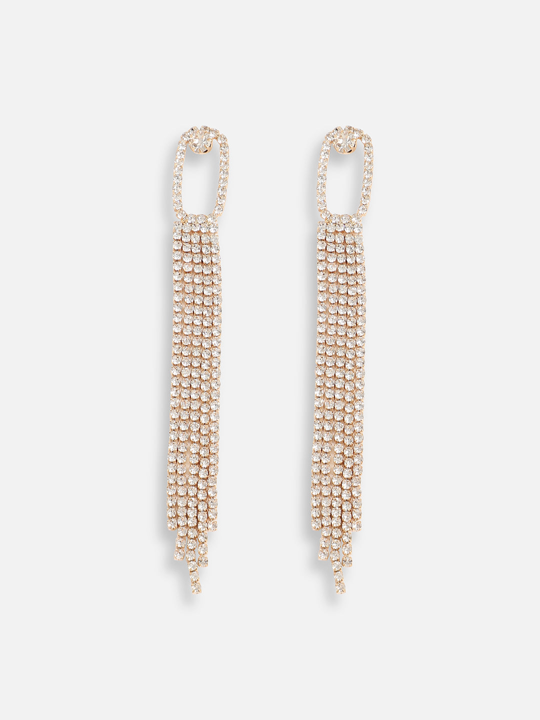Silver Plated Designer Stone Party Drop Earring For Women