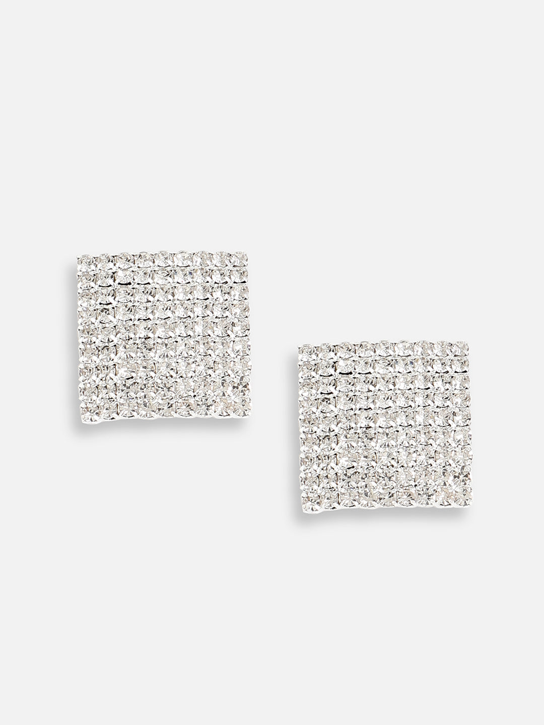 Nadia Square Stud Earrings