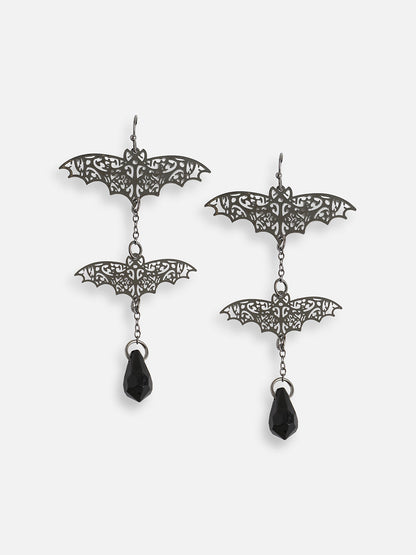 Silver Plated Designer Stone Casual Drop Earring For Women