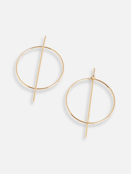 Gold Plated Designer Stone Party Drop Earring For Women