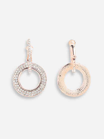 Gold Plated Designer Stone Casual Drop Earring For Women