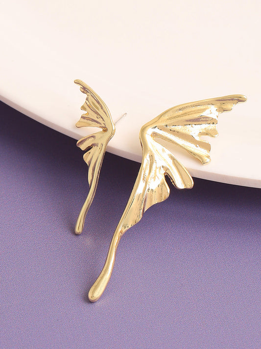 Gold Plated Designer Party Stud For Women