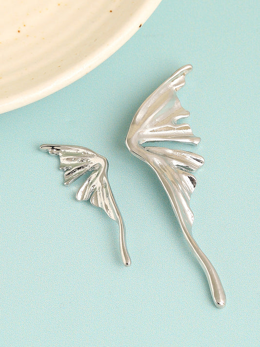 Silver Plated Designer Party Stud For Women