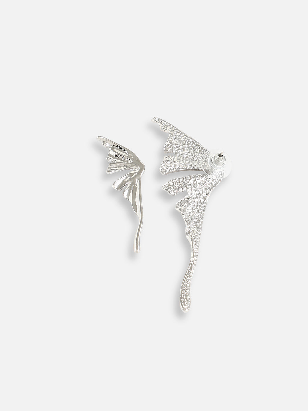 Silver Plated Designer Party Stud For Women