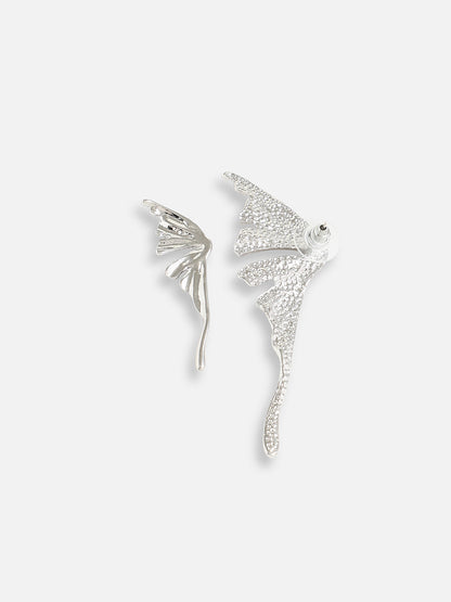 Silver Plated Designer Party Stud For Women