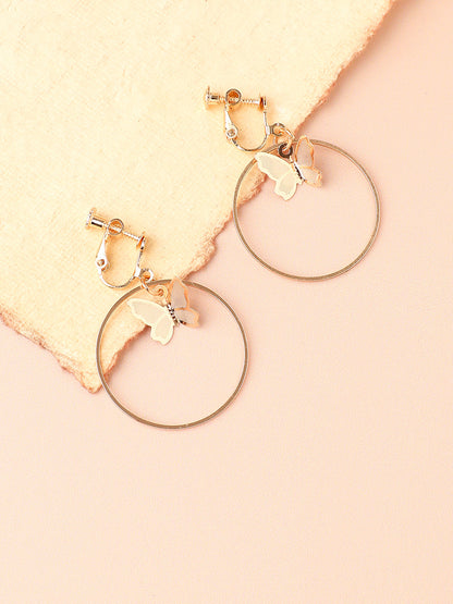 GOLD PLATED DESIGNER PARTY DROP EARRING FOR WOMEN