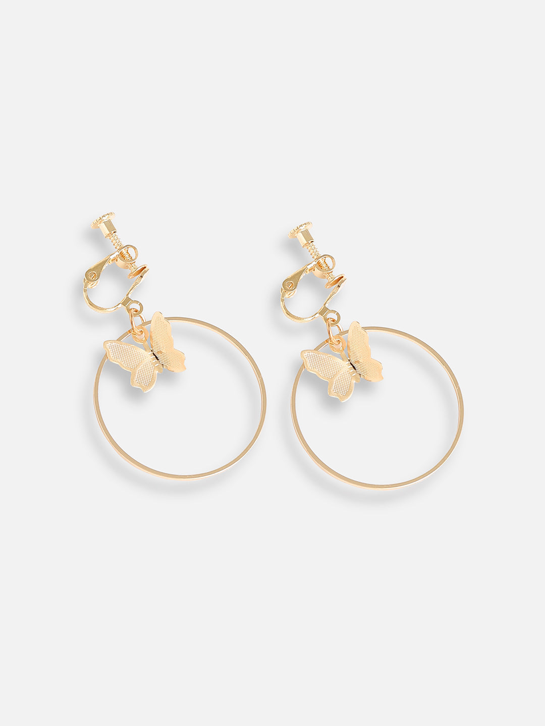 GOLD PLATED DESIGNER PARTY DROP EARRING FOR WOMEN