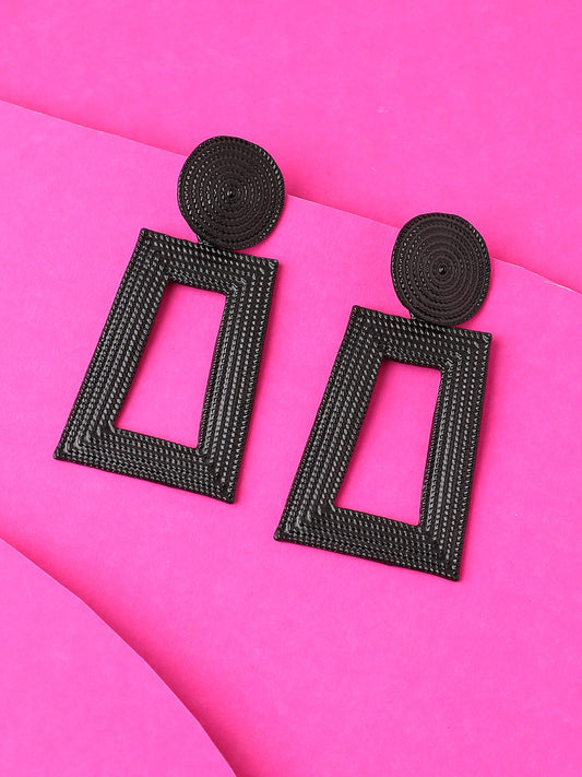 GOLD PLATED DESIGNER PARTY DROP EARRING FOR WOMEN