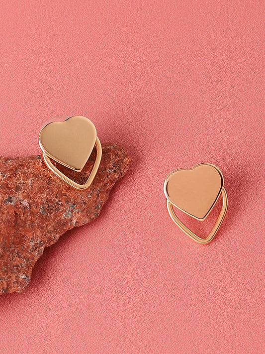 Gold Plated Designer Casual Stud For Women