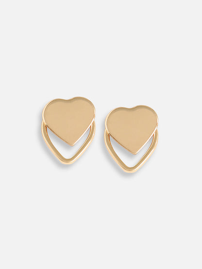 Gold Plated Designer Casual Stud For Women