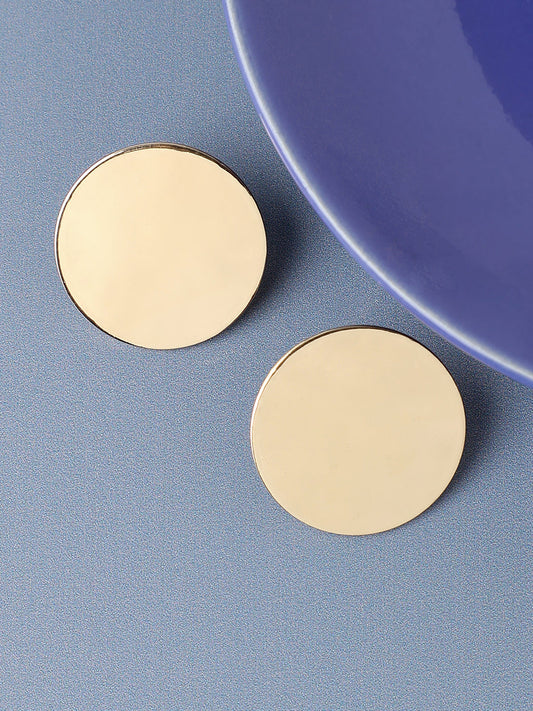 Gold Plated Designer Casual Stud For Women